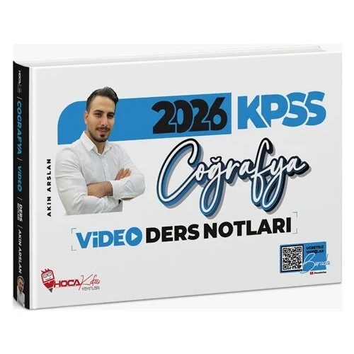 Hoca Kafas� 2026 KPSS Co�rafya Video Ders Notlar� - Ak�n Arslan Hoca Kafas� Yay�nlar�
