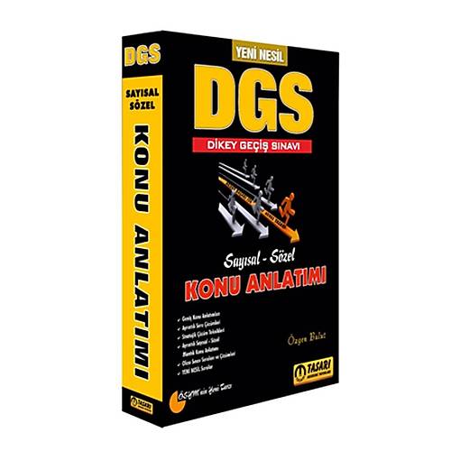 2019 DGS Yeni Nesil Konu Anlatml Tek Kitap Tasar Yaynlar