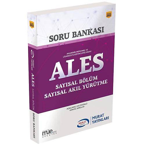 ALES Sayısal Bölüm Sayısal Akıl Yürütme Soru Bankası Murat Yayınları 2018