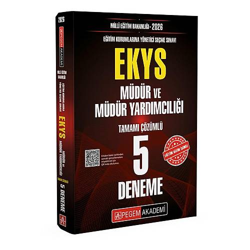 2026 MLL ETM BAKANLII (EKYS) Mdr ve Mdr Yardmcl Tamam zml 5 Deneme