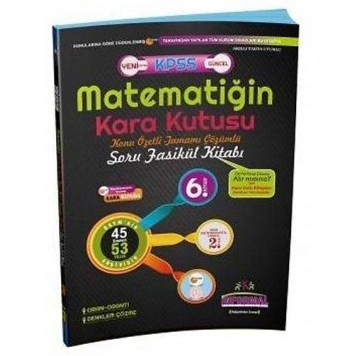 nformal 2019 KPSS Matematiin Kara Kutusu Soru Bankas 6. Kitap Oran-Orant, Denklem zme nformal Yaynlar
