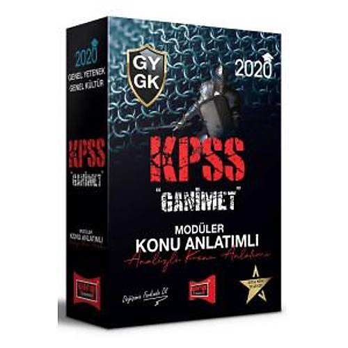 Yargı Yayınları 2020 KPSS Genel Yetenek Genel Kültür GANİMET Konu Anlatımlı Modüler Set