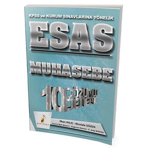 KPSS A Grubu ESAS Muhasebe 10 zml Deneme Pelikan Yaynlar 2018