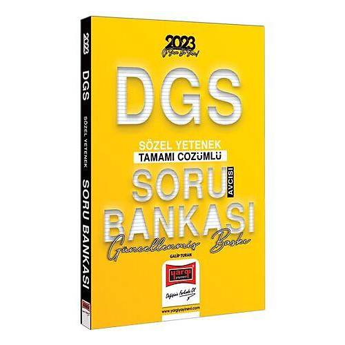 Yarg Yaynlar 2023 DGS Soru Avcs Tamam zml Szel Yetenek Soru Bankas