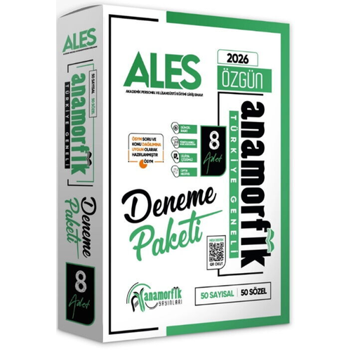 �nformal Yay�nlar� 2026 ALES Anamorfik 8 li Deneme Paketi