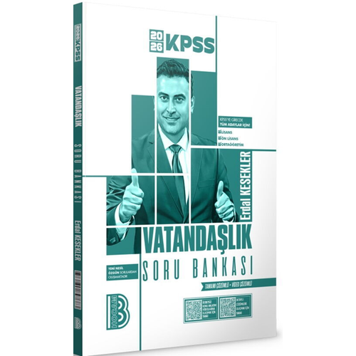 Benim Hocam 2026 KPSS Vatanda�l�k Soru Bankas� ��z�ml� - Erdal Kesekler Benim Hocam Yay�nlar�