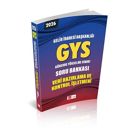 Gelir �daresi Ba�kanl��� GYS Veri Haz�rlama ve Kontrol ��letmeni Soru Bankas�