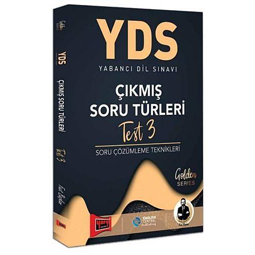 YDS Test 3 km Soru Trleri Yarg Yaynlar