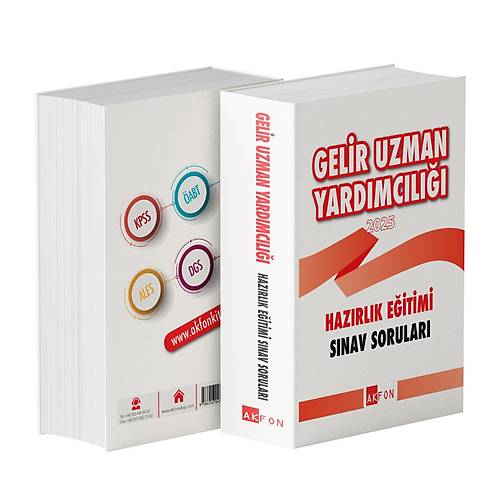 Akfon Yaynlar Gelir Uzman Yardmcl Hazrlk Eitimi Snav Sorular 2025