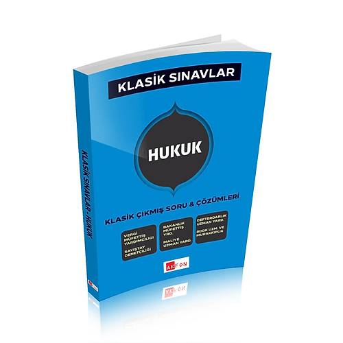 AKFON NOTEV KLASK SINAVLAR HUKUK KURUM SINAVLARINA HAZIRLIK IKMI SORU VE ZMLER