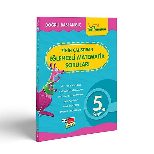 5.S�n�f Zihin �al��t�ran E�lenceli Kanguru Matematik Sorular� Dikkat At�lyesi Yay�nlar�