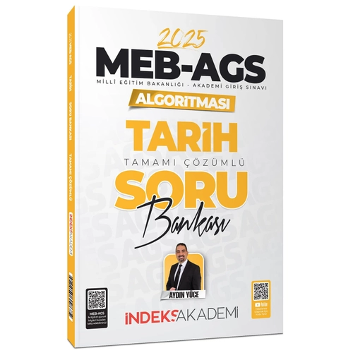ndeks Akademi 2025 MEB-AGS Algoritmas Tarih Soru Bankas zml - Aydn Yce ndeks Akademi Yaynclk