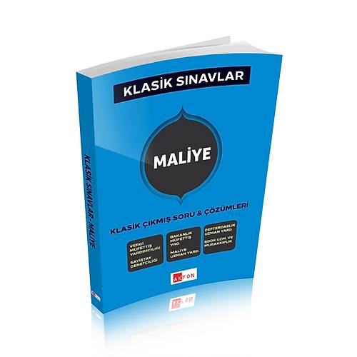 AKFON NOTEV� KLAS�K SINAVLAR MAL�YE KURUM SINAVLARINA HAZIRLIK �IKMI� SORU VE ��Z�MLER�