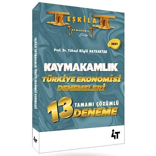 Tekilat Kaymakamlk Trkiye Ekonomisi Denemeleri 13 Deneme 4T Yaynlar 2021