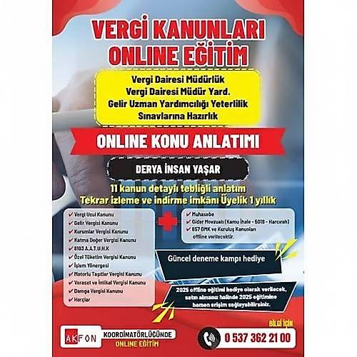 Vergi Dairesi Mdrlk ve Vergi Dairesi Mdr Yardmcl Gelir Uzmanl Yeterlilik Snavlar Online Konu Anlatm 2026