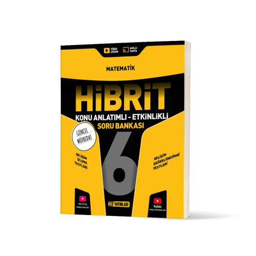 H�z Yay�nlar� 6. S�n�f Matematik H�BR�T Konu Anlat�ml� Etkinlikli Soru Bankas�