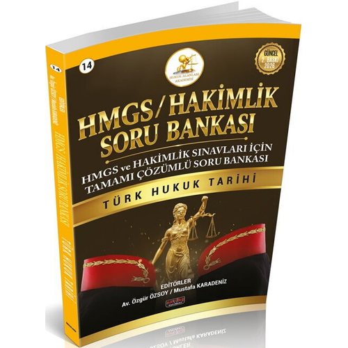 Sava� Yay�nlar� 2026 HUKAL HMGS-HAK�ML�K T�rk Hukuk Tarihi Soru Bankas�