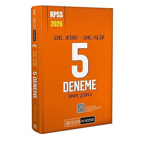 Pegem KPSS A Grubu Tamam� ��z�ml� 5 Deneme 2026