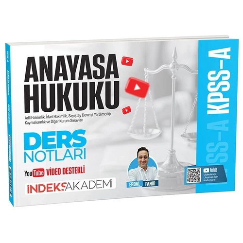 �ndeks Akademi 2026 KPSS A Grubu Anayasa Hukuku Video Ders Notlar� - Erdal Fanid �ndeks Akademi Yay�nc�l�k