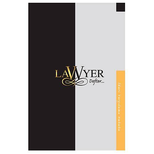 Lawyer Defter - dari Yarglama Hukuku Notlu renci Defteri