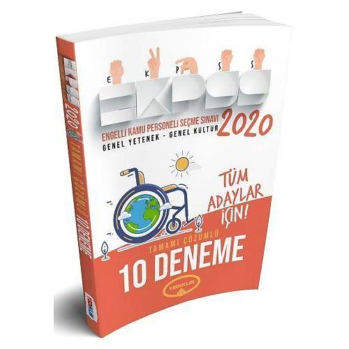 EKPSS Tm Adaylar in Tamam zml 10 Deneme Yediiklim Yaynlar 2020