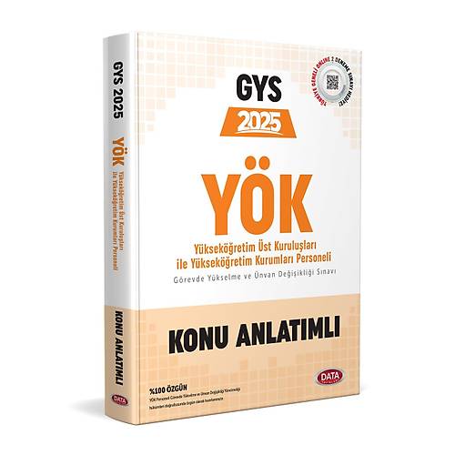 Data Yaynlar 2025 YK st Kurulular ile YK Personeli GYS Konu Anlatml
