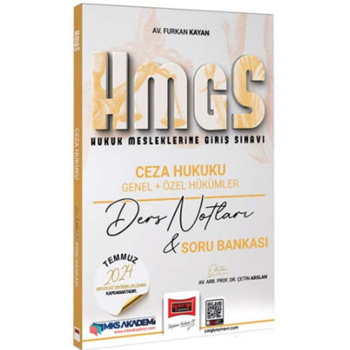 Yarg� Yay�nlar� 2025 HMGS Ceza Hukuku Genel ve �zel H�k�mler Ders Notlar� Soru Bankas�