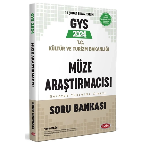 K�lt�r ve Turizm Bakanl��� M�ze Ara�t�rmac�s� GYS Soru Bankas�