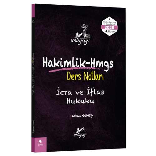 �MT�YAZ �cra ve �flas Hukuku Ders Notlar� Erhan G�ne�