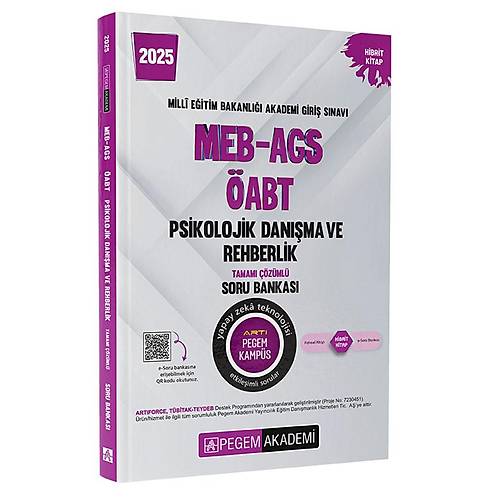2025 MEB-AGS-ABT Psikolojik Danma ve Rehberlik Tamam zml Soru Bankas