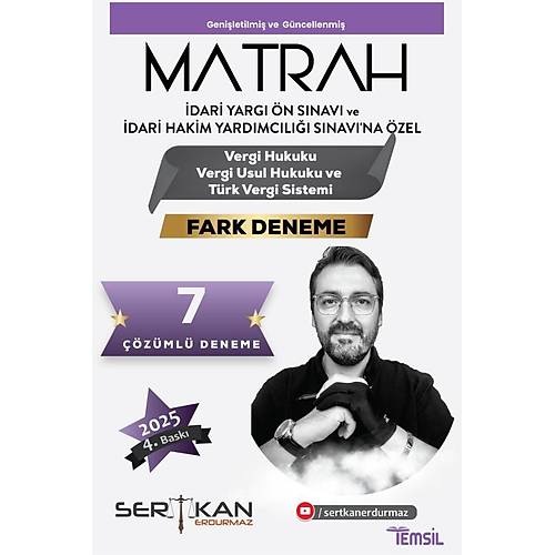 MATRAH ��z�ml� 7 Fark Deneme Sertkan Erdurmaz Temsil Kitap
