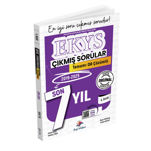 Dizgi Kitap MEB EKYS Mdr ve Mdr Yardmcl Tamam Qr zml Son 7 Yl km Sorular Fatih Sesli 4. Bask