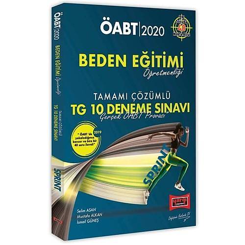 ABT SPRINT Beden Eitimi retmenlii Tamam zml TG 10 Deneme Snav Yarg Yaynlar 2020