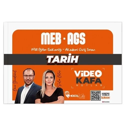 Hoca Kafas� 2025 MEB-AGS Tarih Video Kafa Notlar - Onur Yurdakul, Selin Orta� Hoca Kafas� Yay�nlar�
