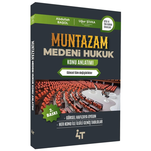 4T Yay�nlar� MUNTAZAM Medeni Hukuk Konu Anlat�m� - Abdullah Ba�ol 4T Yay�nlar�