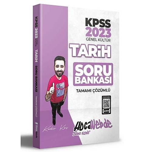 HocaWebde Yaynlar 2023 KPSS Tarih Tamam zml Soru Bankas