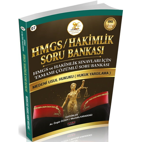 Sava� Yay�nlar� 2026 HUKAL HMGS-HAK�ML�K Medeni Usul Hukuku Soru Bankas�