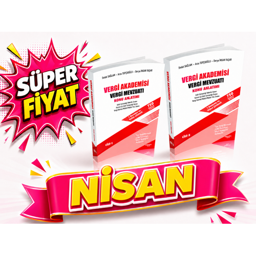 S�per Fiyat!!! Vergi Akademisi Vergi Mevzuat� Konu Anlat�m� Seti N�SAN 2026