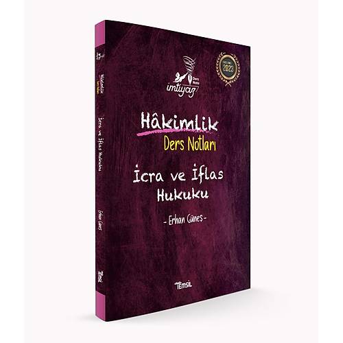 MTYAZ cra ve flas Hukuku Ders Notlar - Erhan Gne Temsil Kitap Yaynlar 2023
