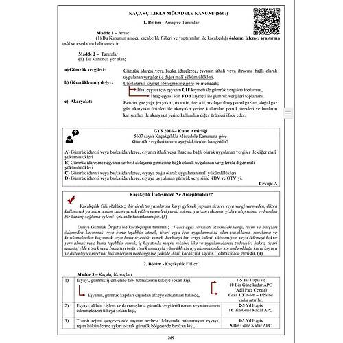 GYS G�mr�k G�revde Y�kselme S�navlar�na Haz�rl�k Kitab� G�khan Semih Usalan 2025