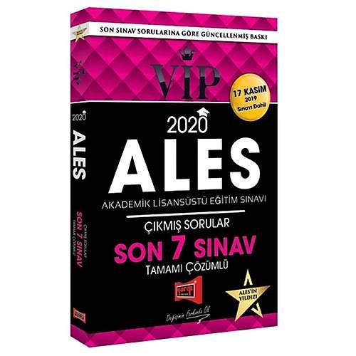 ALES VIP Son 7 Snav km Sorular ve zmleri Yarg Yaynlar 2020