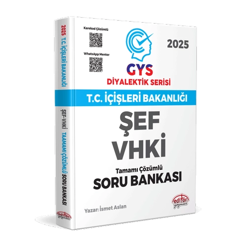 T.C. ileri Bakanl EF-VHK GYS Diyalektik Serisi Karekod zml Soru Bankas