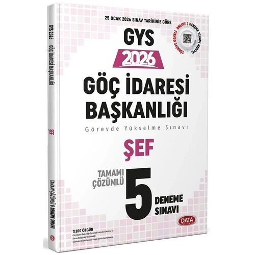 Data 2026 GYS G�� �daresi Ba�kanl��� �ef 5 Deneme ��z�ml� G�revde Y�kselme Data Yay�nlar�