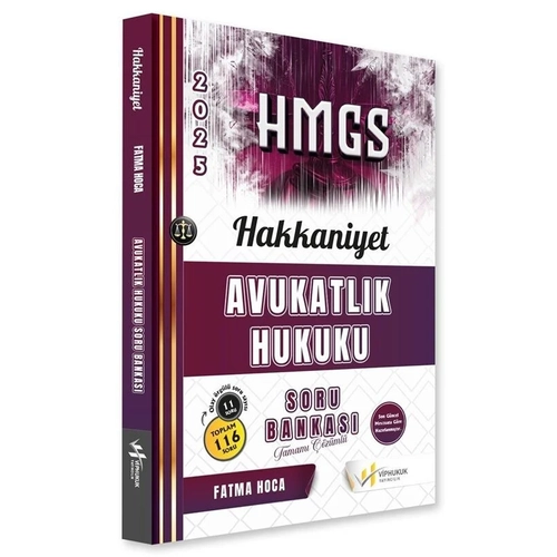 VP Hukuk 2025 HAKKANYET HMGS Avukatlk Hukuku Soru Bankas zml VP Hukuk Yaynclk