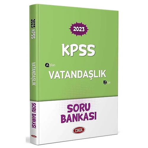 Data Yaynlar 2023 KPSS Vatandalk Soru Bankas