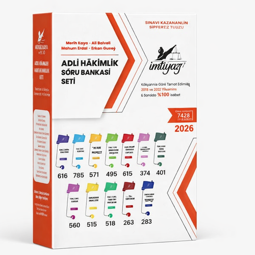 �mtiyaz Adli H�kimlik Soru Bankas� Seti 2026
