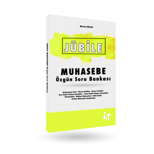 4T JBLE MUHASEBE zgn Soru Bankas
