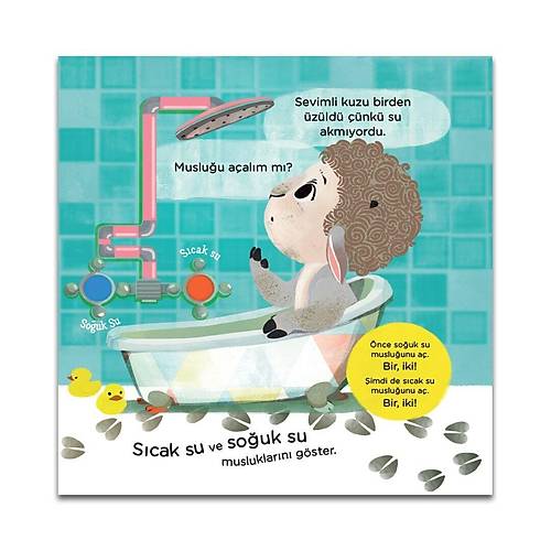 Sevimli Kuzu K�rp�k ile Banyo Zaman� Dikkat At�lyesi Yay�nlar�