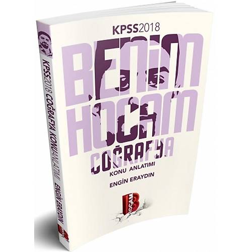 Benim Hocam Yaynlar 2018 KPSS Corafya Konu Anlatm