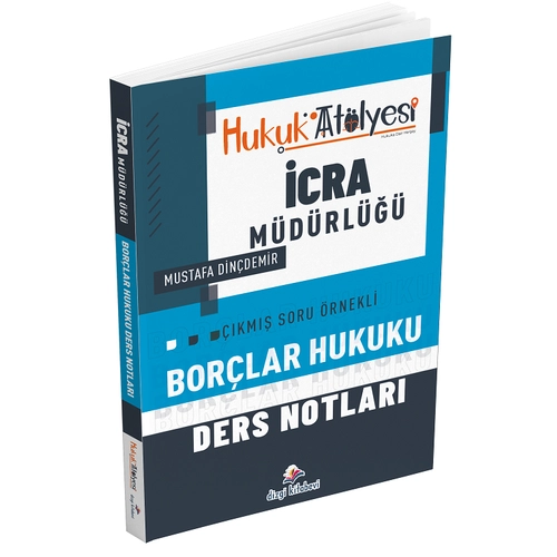 Dizgi Kitap Hukuk Atlyesi cra Mdrl Borlar Hukuku Ders Notlar - Mustafa Dindemir Dizgi Kitap